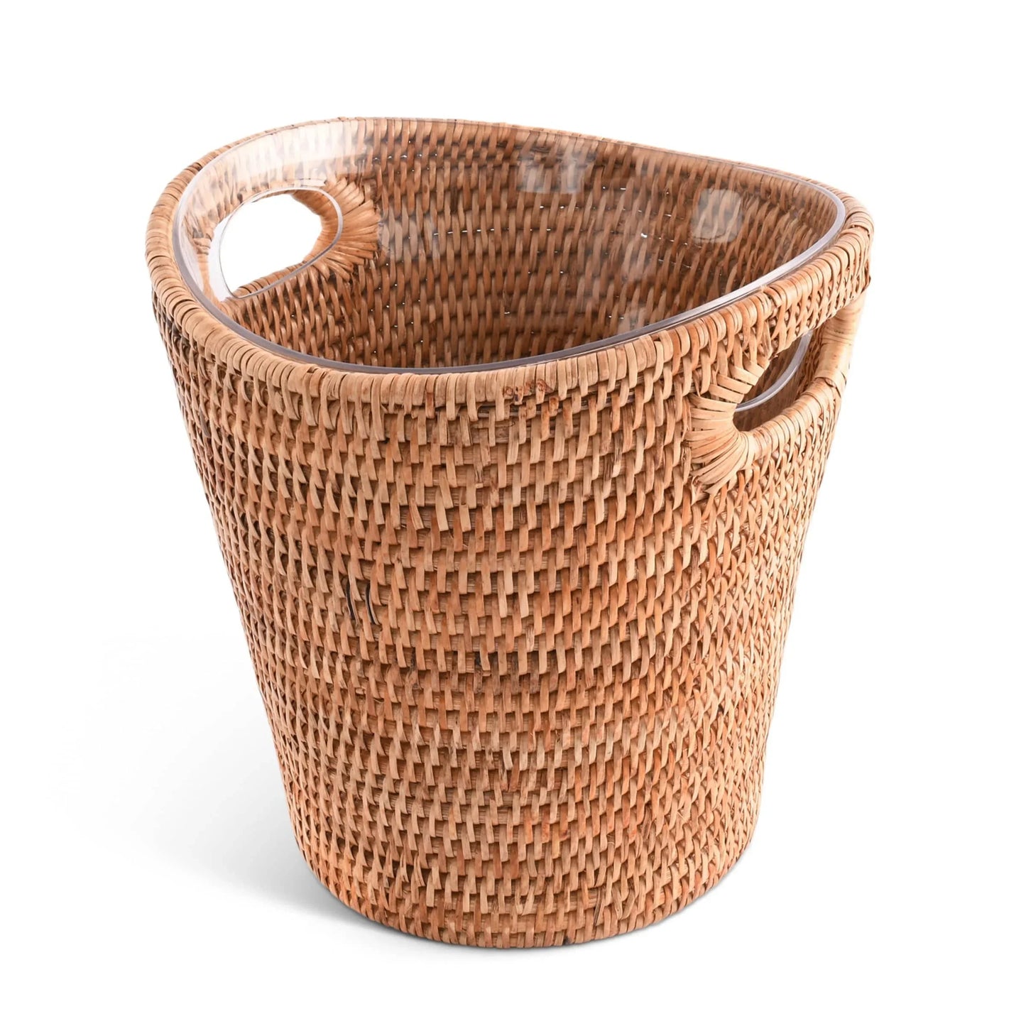Vagabond House Hand Woven Rattan Wicker Champagne Bucket / Ice Bucket - Marcel’s Culinary Experience