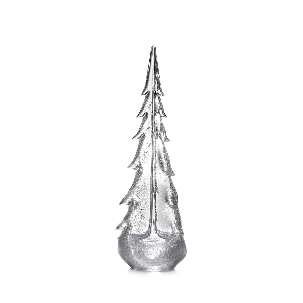 Simon Pearce Silver Leaf Glass Evergreen, 18 in.