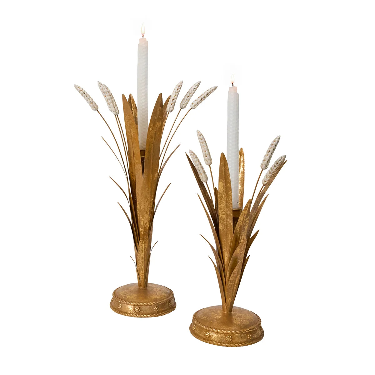 Juliska Forest Walk Wheat Candlestick, 17 Inches