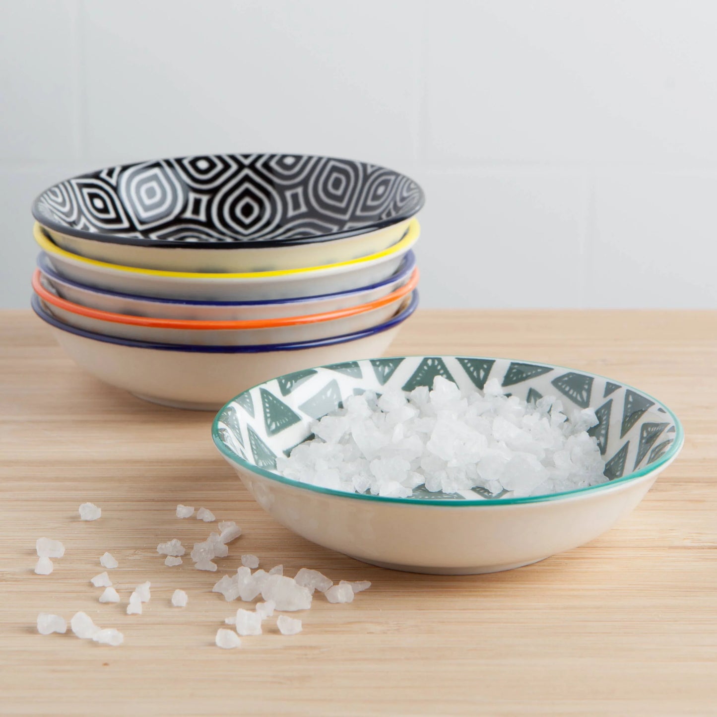 Bits & Dots Multi-Color Pinch Bowls Set of 6 - Marcel’s Culinary Experience