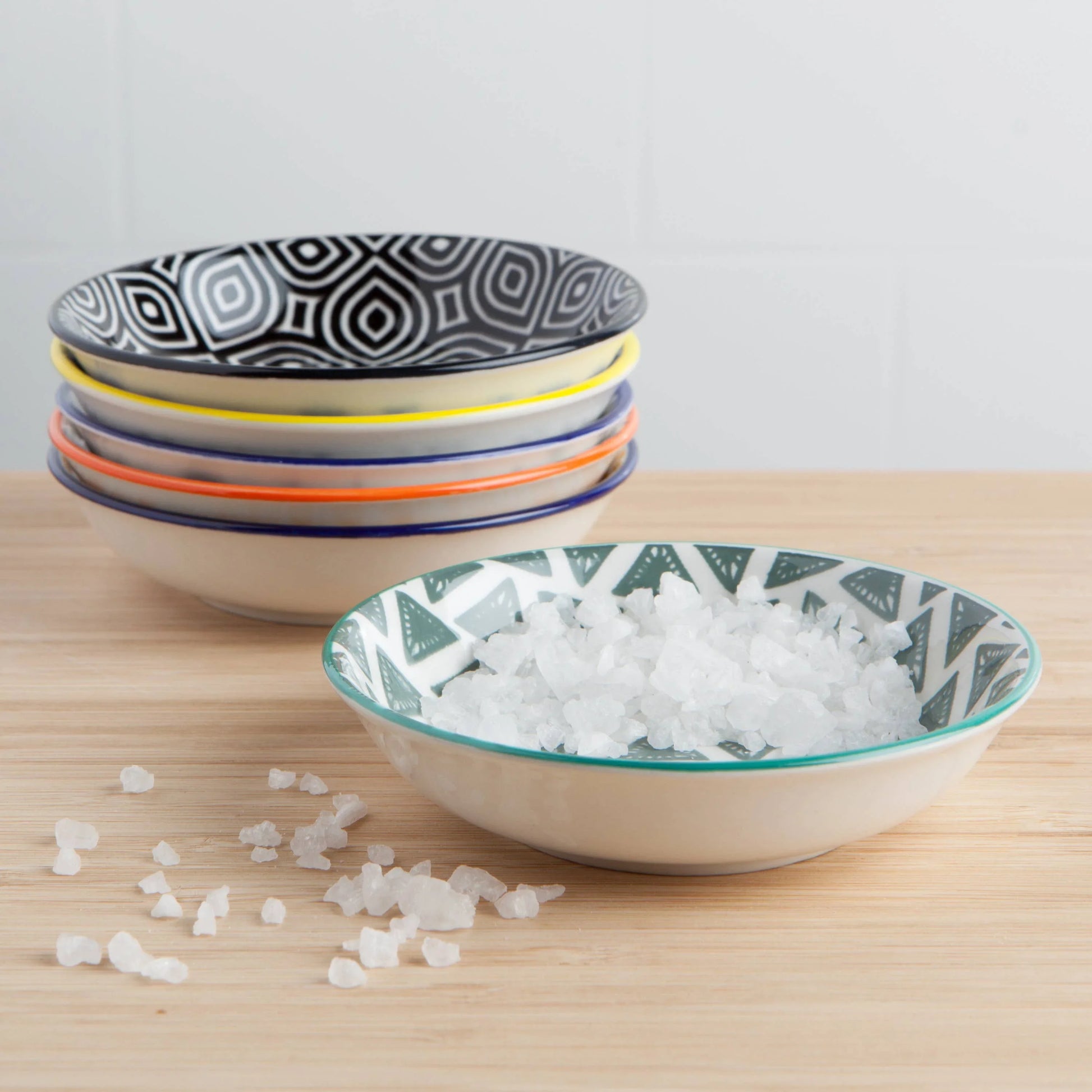 Bits & Dots Multi-Color Pinch Bowls Set of 6 - Marcel’s Culinary Experience