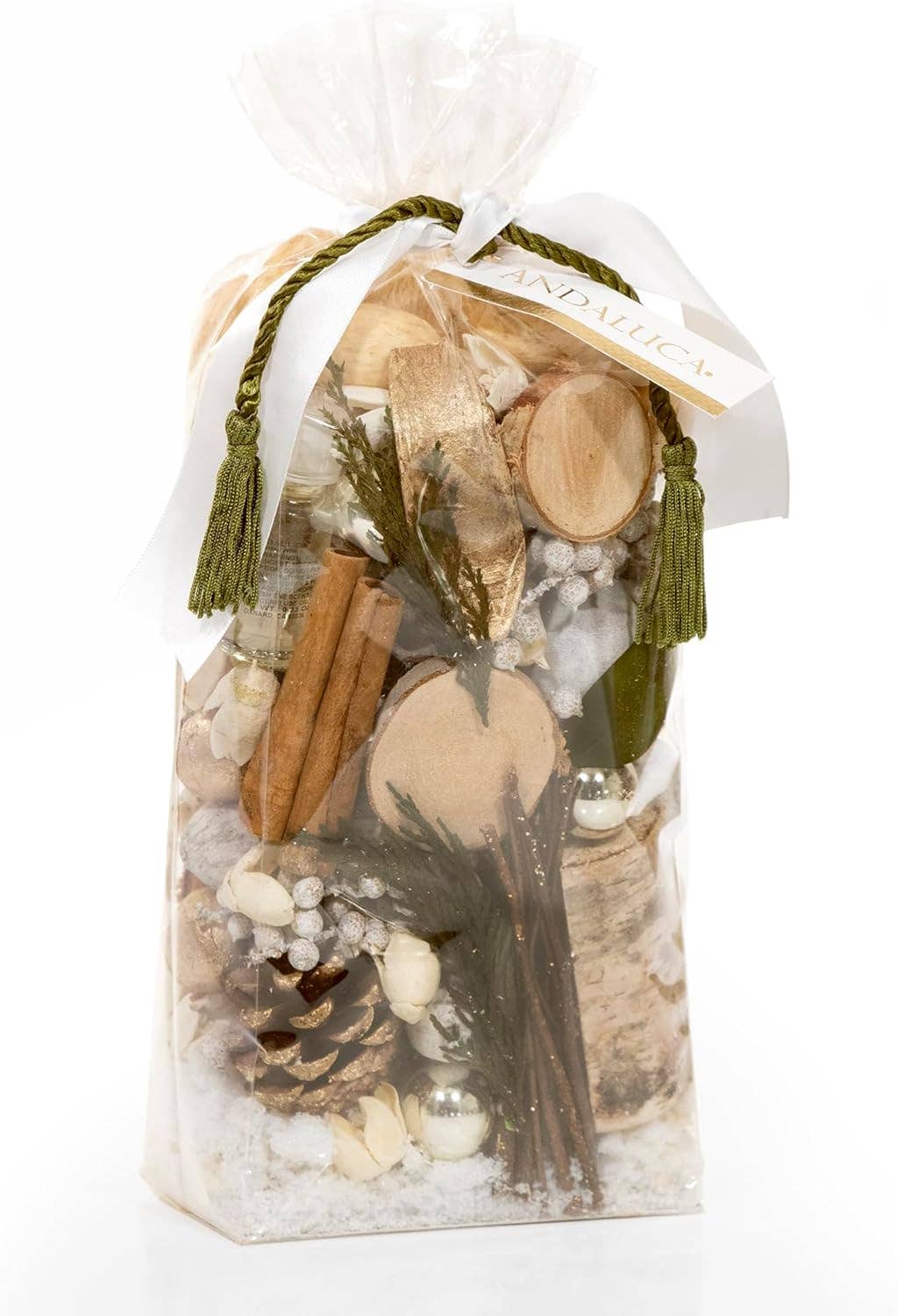 Frosted Pinecone Fragrance Potpourri Bag