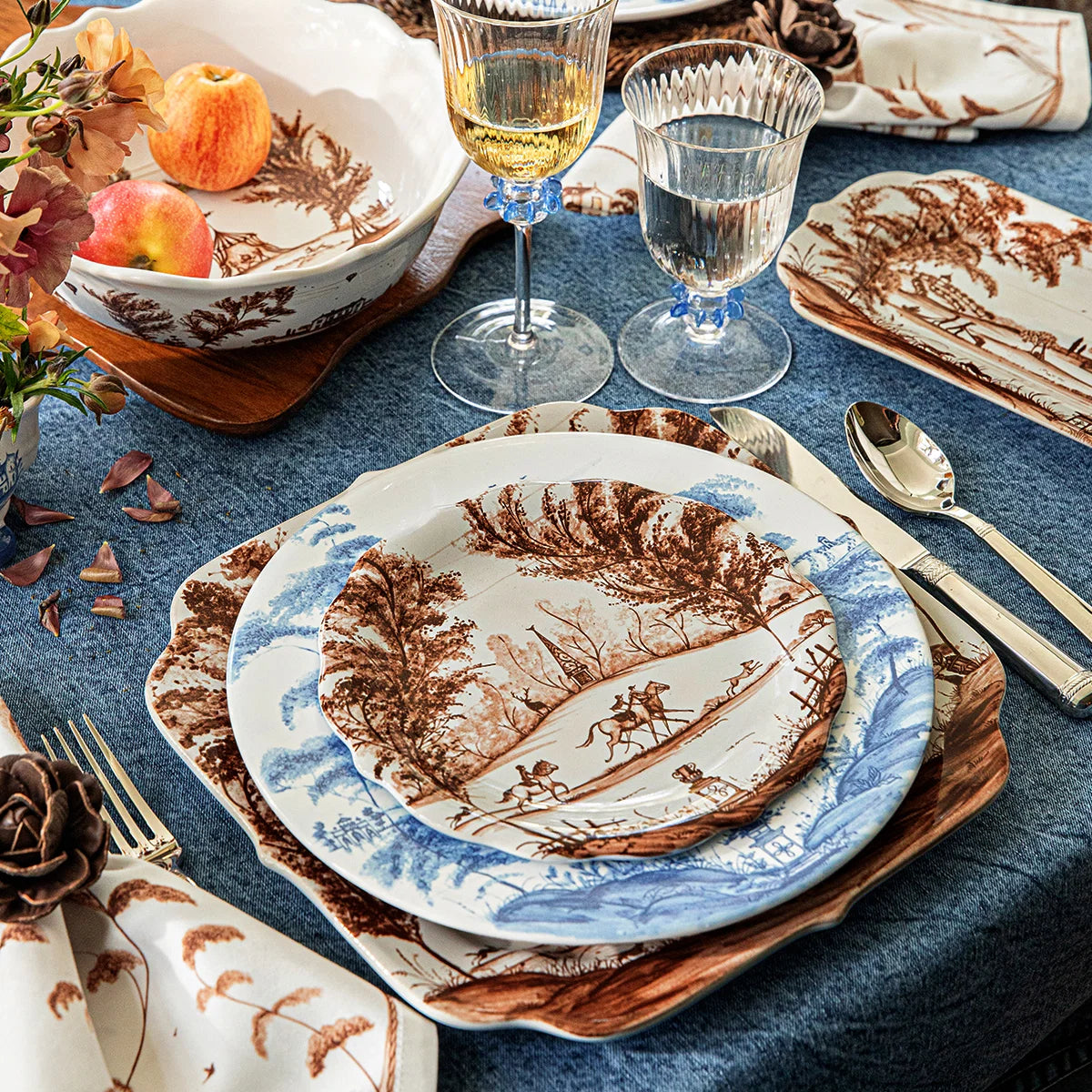 Juliska Country Estate Harvest 12" Tray, Sepia