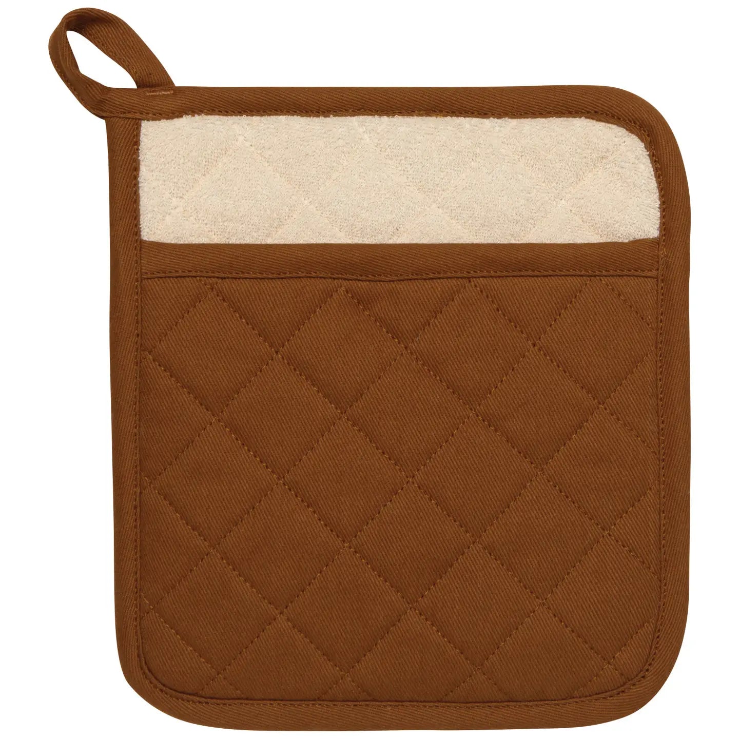 Superior Chestnut Brown Pocket Potholder
