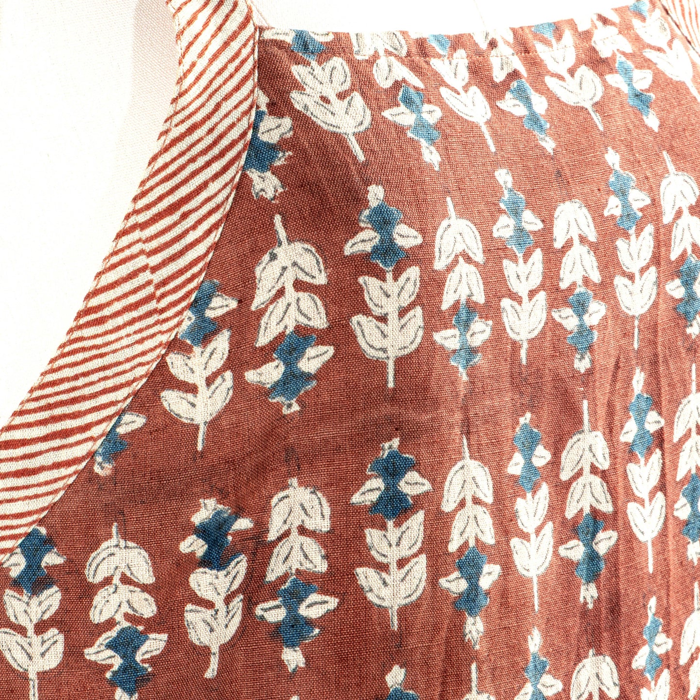 Blossom Block Print Apron