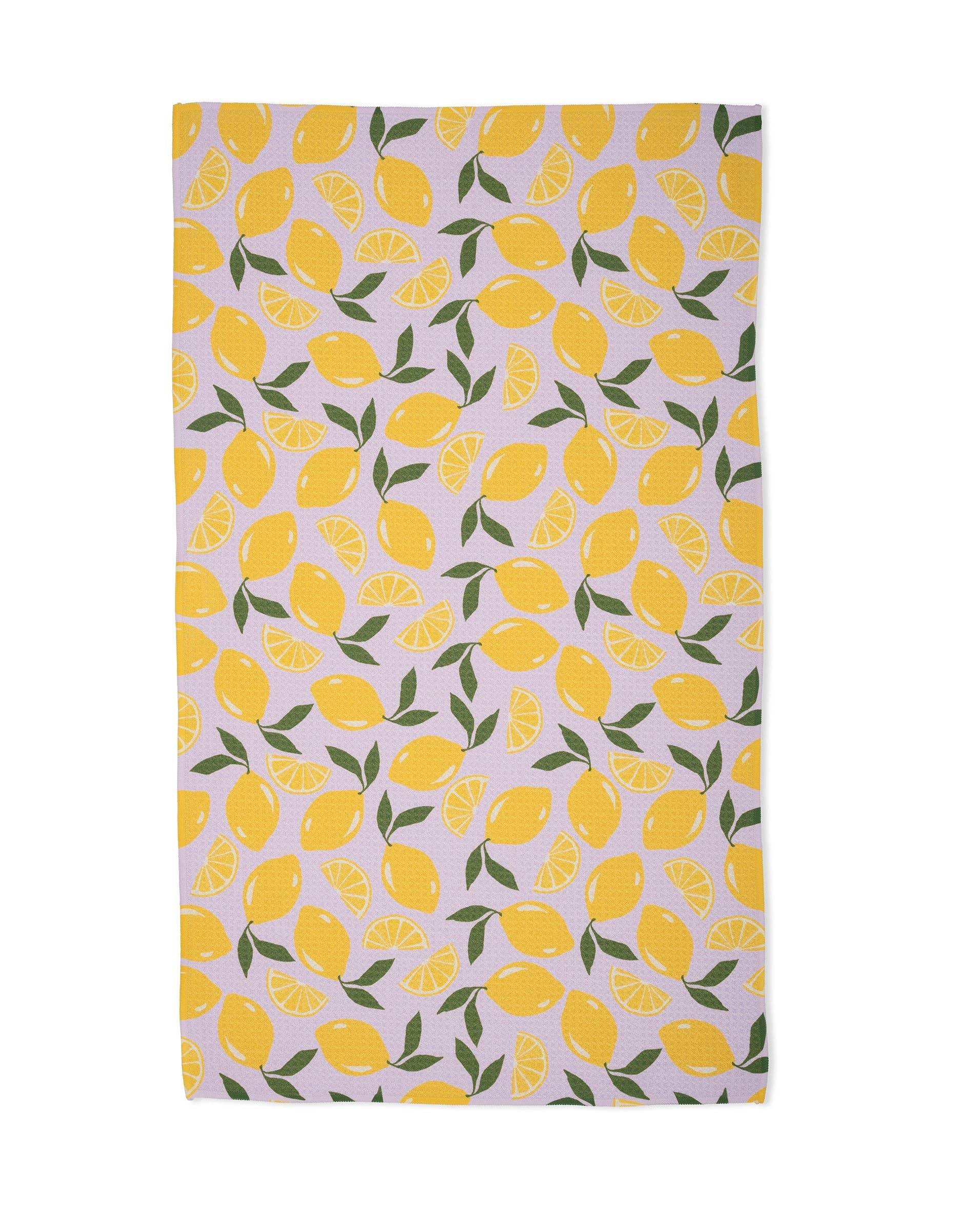 Geometry Sweet Lemon Tea Towel - Marcel’s Culinary Experience