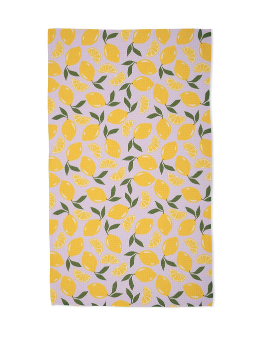 Geometry Sweet Lemon Tea Towel - Marcel’s Culinary Experience