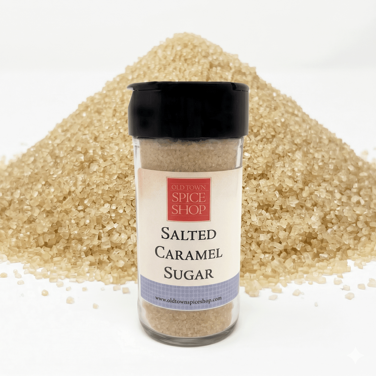 Salted Caramel Sugar for Baking & Cocktail Rims