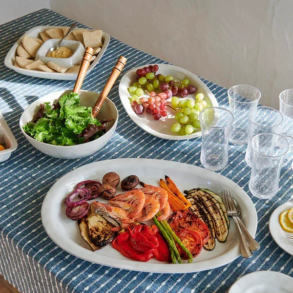 Juliska Puro 20" Platter - Whitewash - Marcel’s Culinary Experience