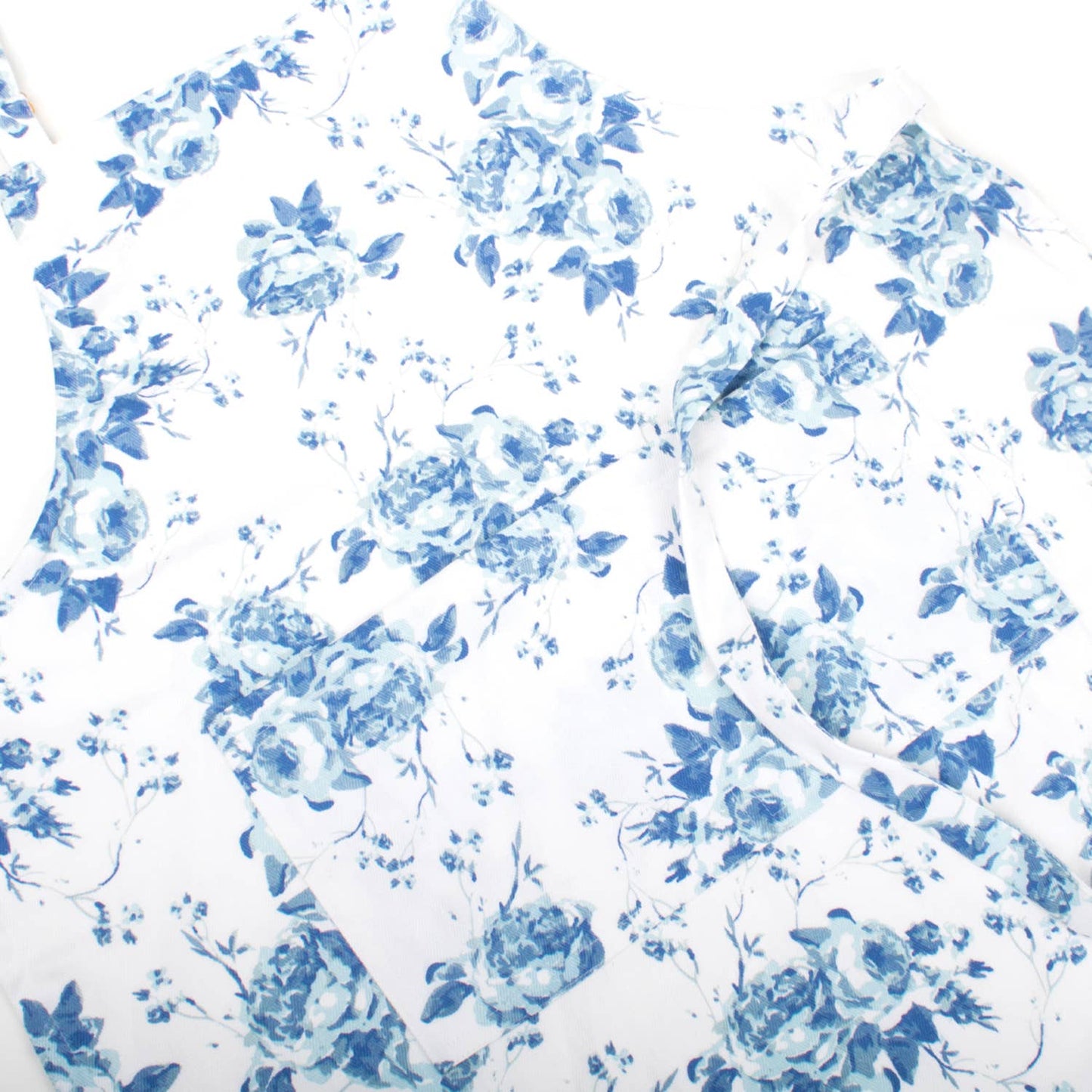 Blue Rose Apron