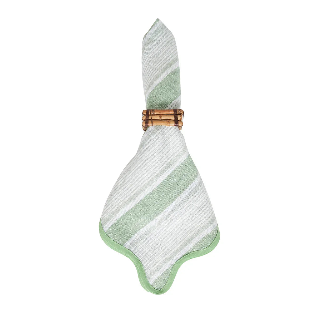 Juliska Cabana Stripe Napkin Set/4 - Seagrass