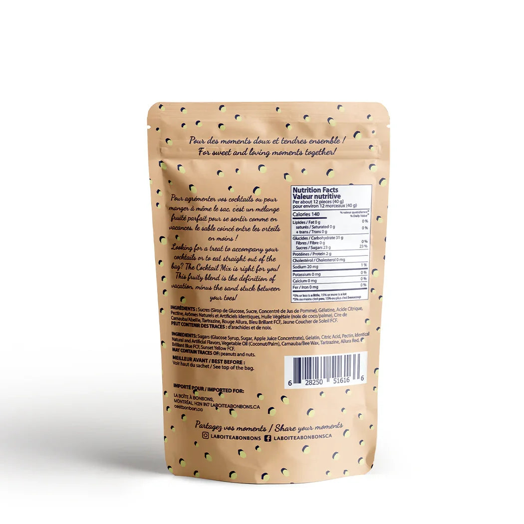 Cocktail Mix - Gummy Candiesg - Marcel’s Culinary Experience