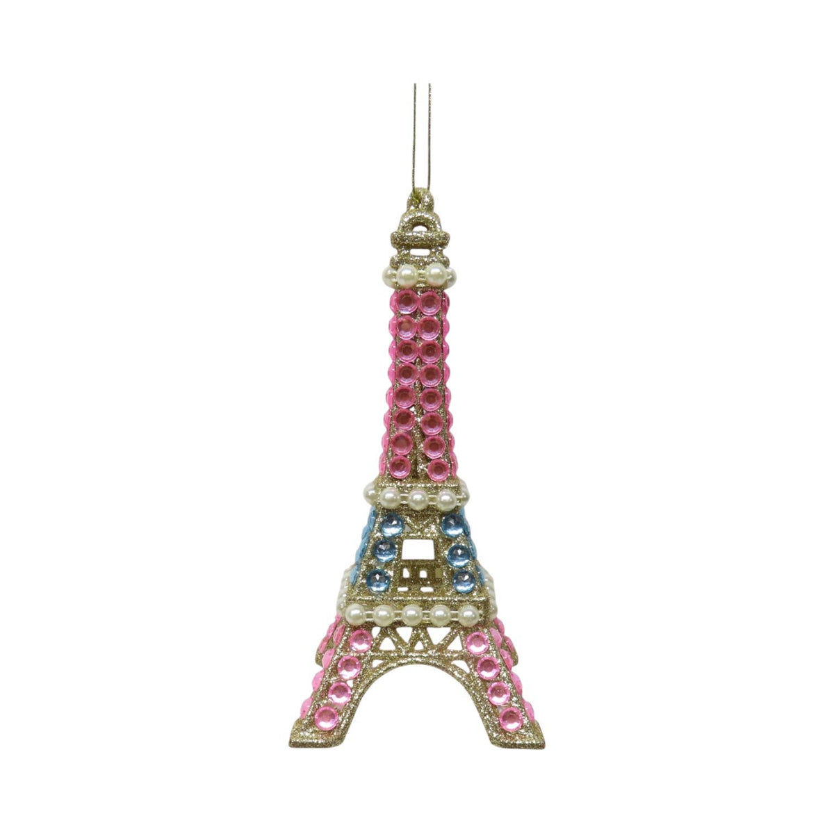 Pink Eiffel Tower Ornament