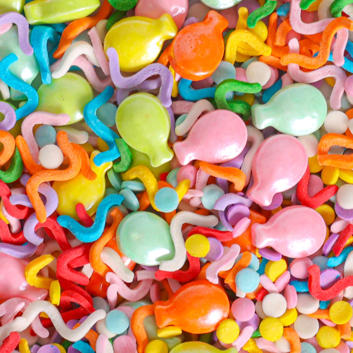 Sprinklemania Balloon & Twirls Sprinkles, 3.5 oz Cube