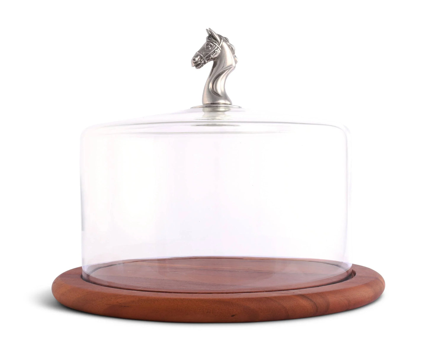 Vagabond House Horse Glass Covered Cheese Wood Board - Marcel’s Culinary Experience