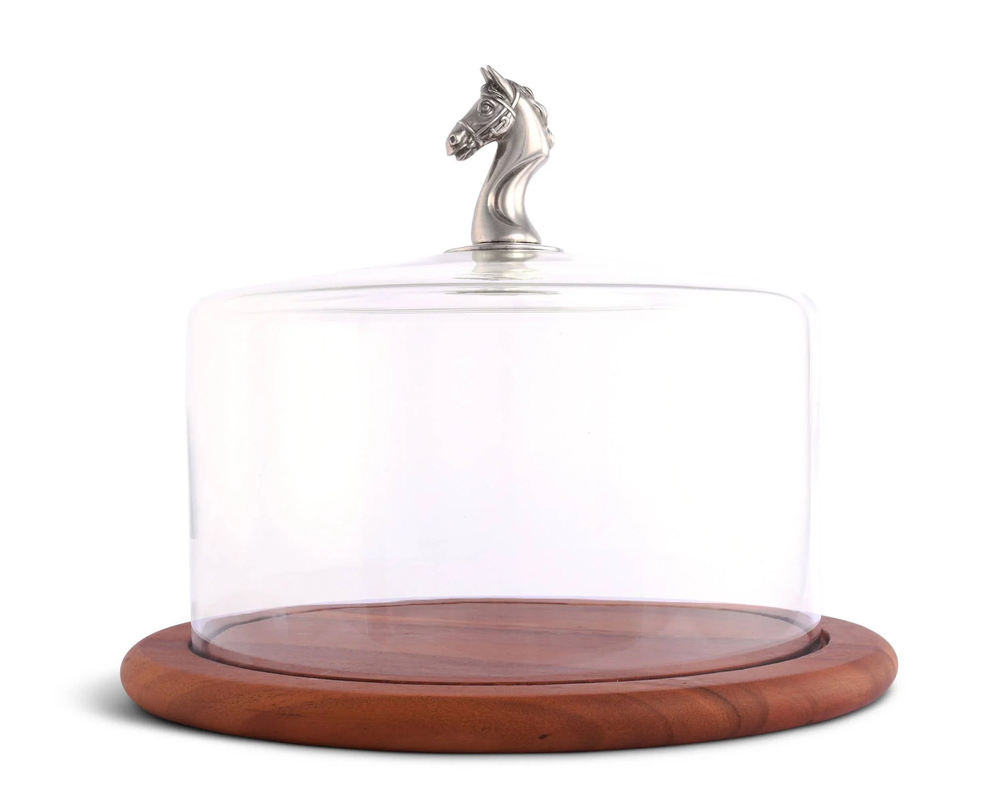 Vagabond House Horse Glass Covered Cheese Wood Board - Marcel’s Culinary Experience