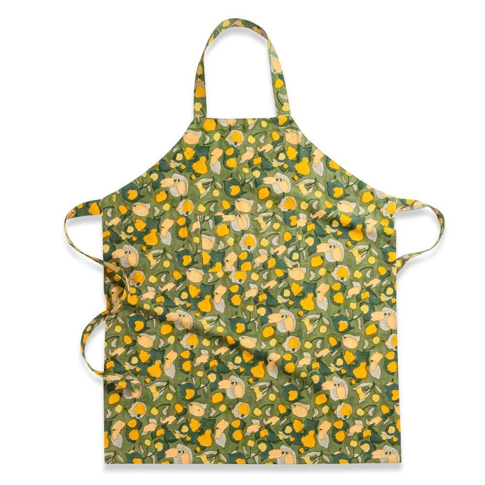 Couleur Nature Fruit Yellow & Green | Apron - Marcel’s Culinary Experience