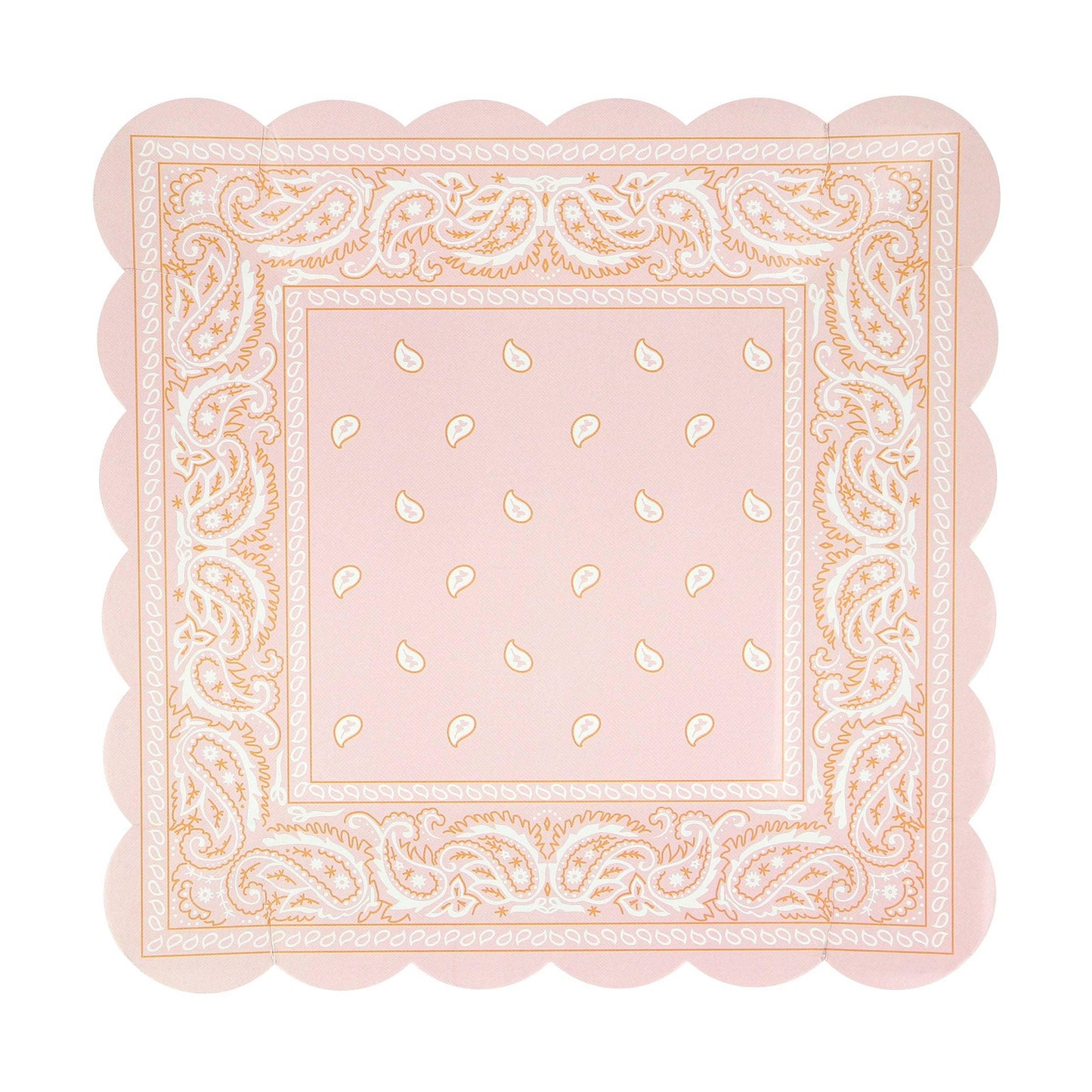 Meri Meri  Western Bandana Square Plates