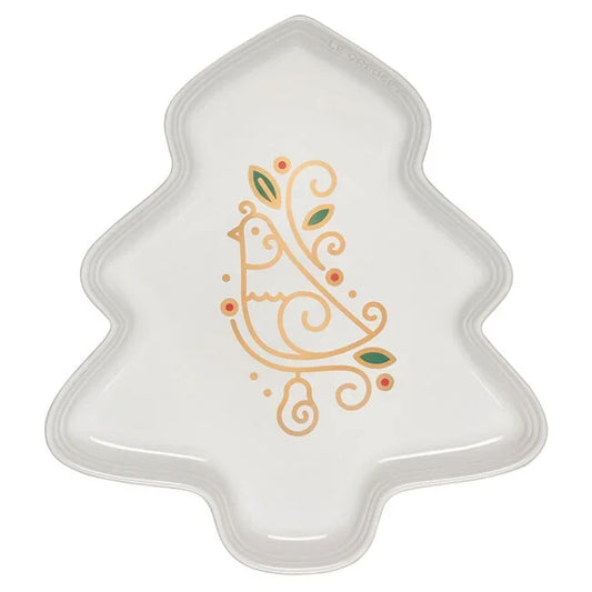 Le Creuset Noel Collection Partridge in a Pear Tree Platter - Marcel’s Culinary Experience