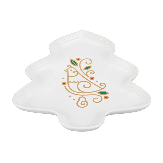 Le Creuset Noel Collection Partridge in a Pear Tree Platter - Marcel’s Culinary Experience