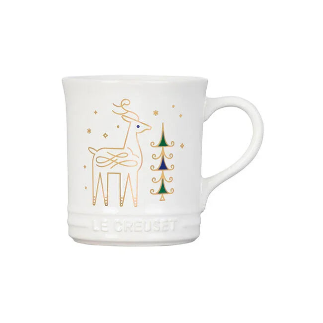 Le Creuset Noel Collection Mug - Reindeer - Marcel’s Culinary Experience