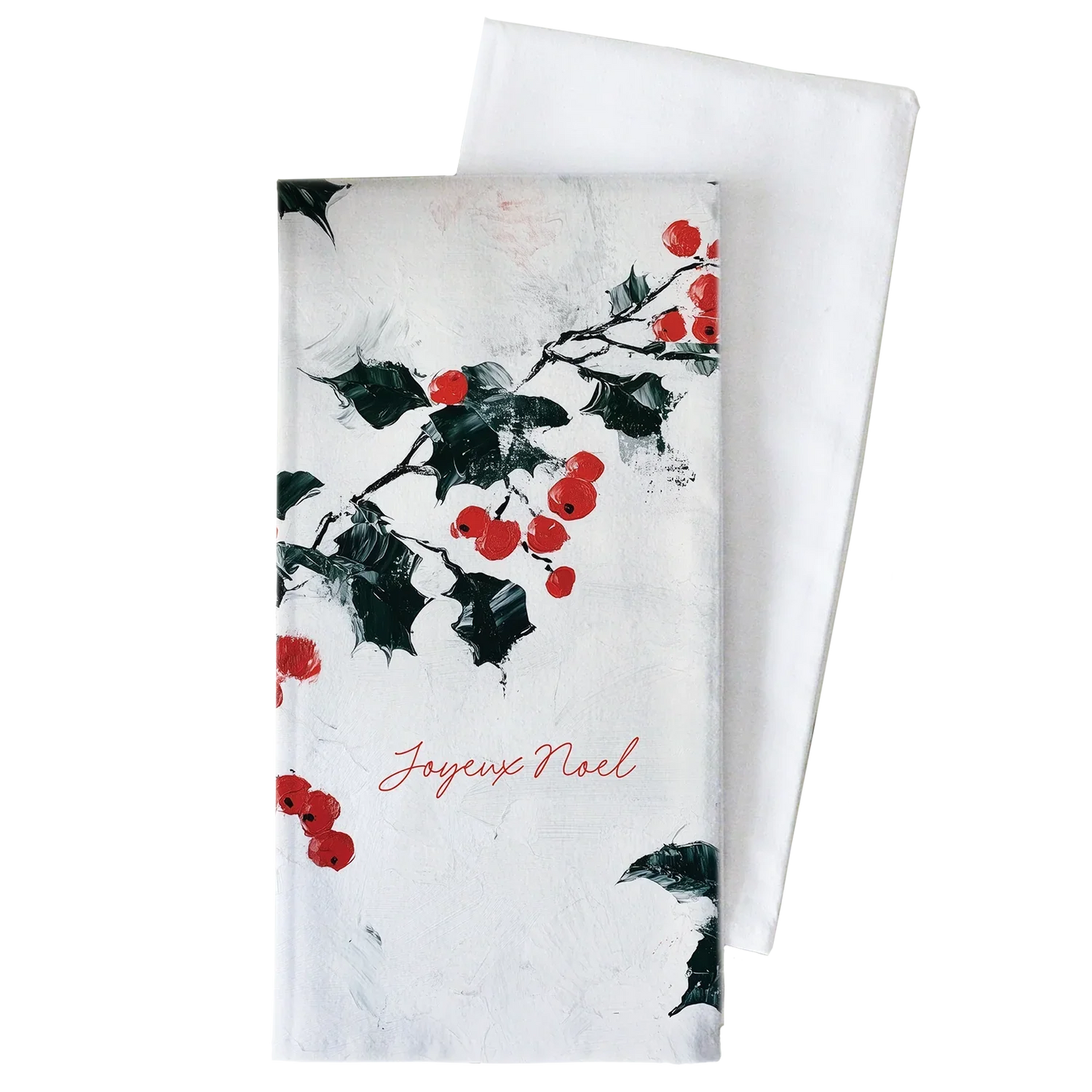 Joyeux Noel Tea Towel - Natural - Marcel’s Culinary Experience