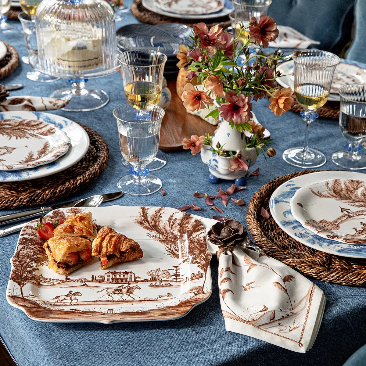 Juliska Country Estate Harvest 12" Tray, Sepia