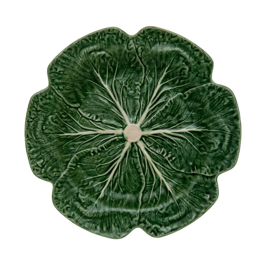 Bordallo Pinheiro Cabbage Green Charger / Platter - Marcel’s Culinary Experience