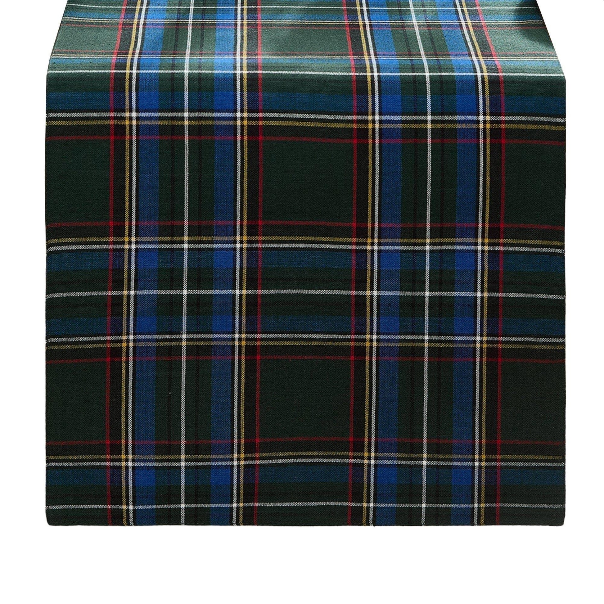 Stowe Tartan Holiday Plaid Cotton Christmas Table Runner - Marcel’s Culinary Experience