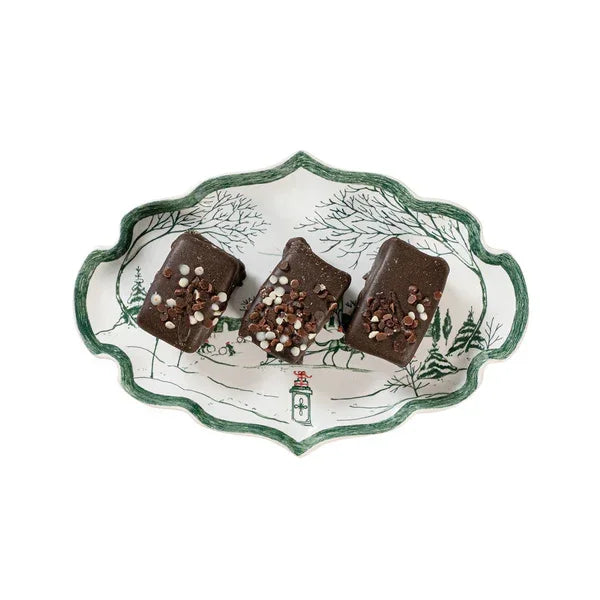 Juliska Country Estate Winter Frolic Gift Tray - Evergreen - Marcel’s Culinary Experience