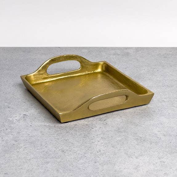 Rough Gold Serving Tray, 3 - Marcel’s Culinary Experience