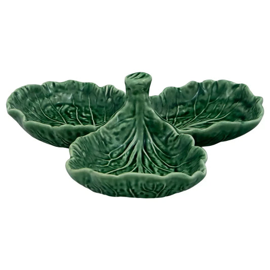 Bordallo Pinheiro Cabbage Olive Dish - Marcel’s Culinary Experience