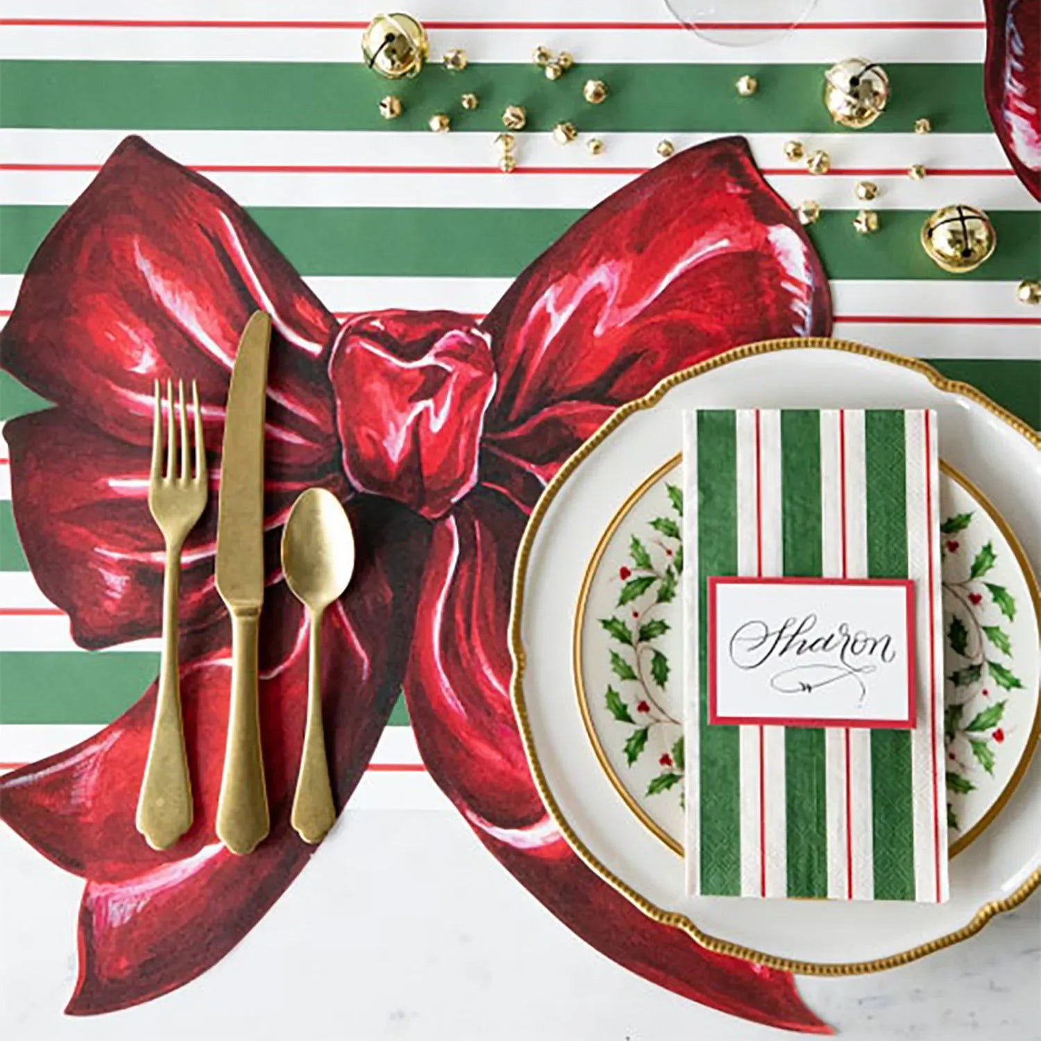Hester & Cook Die Cut Bow Placemat - Marcel’s Culinary Experience