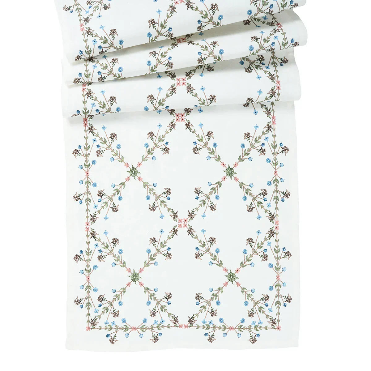 Juliska Villa Seville 18"x 90" Table Runner - Chambray