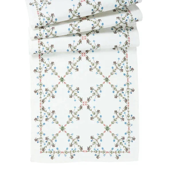 Juliska Villa Seville 18"x 90" Table Runner - Chambray - Marcel’s Culinary Experience