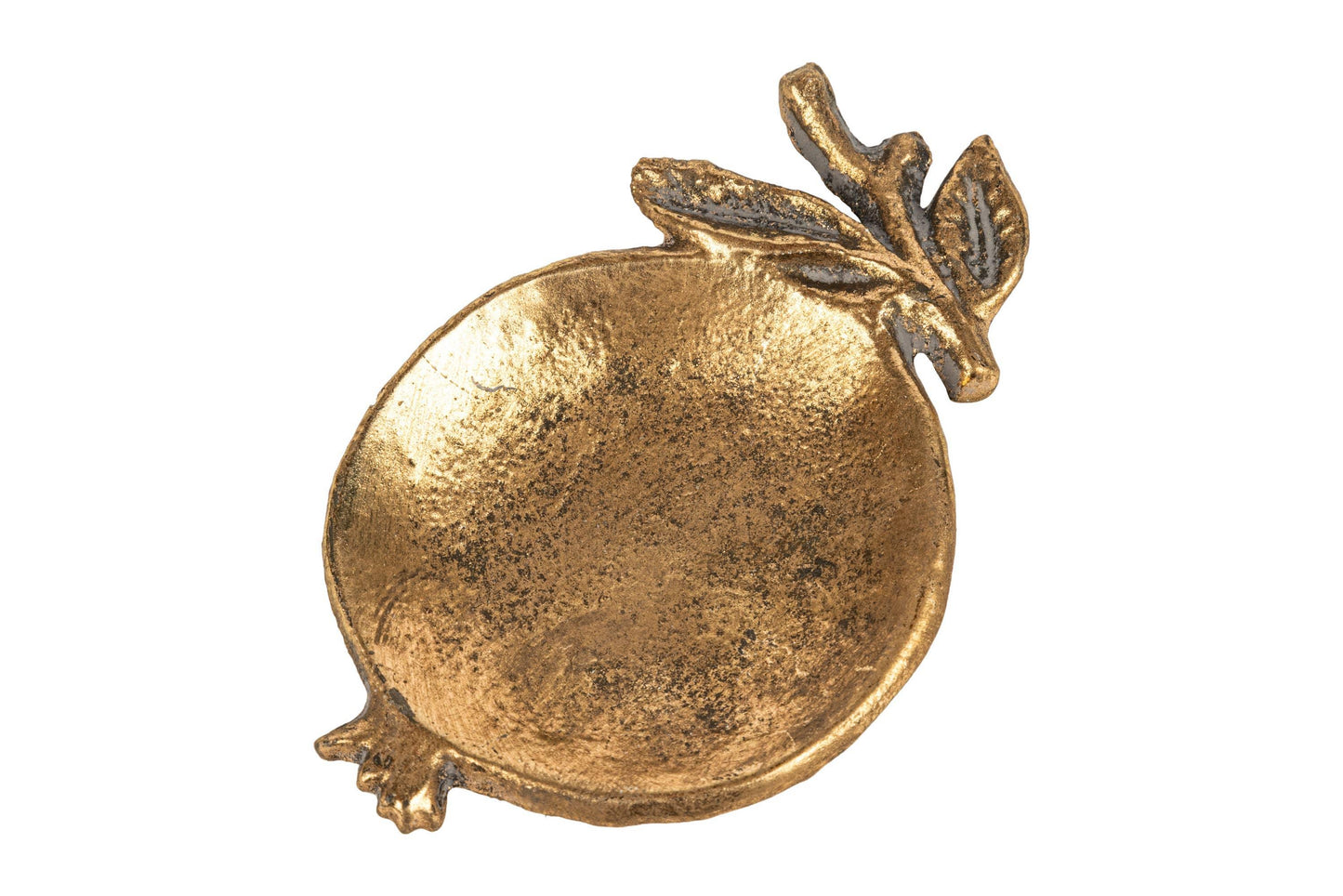 Cast iron pomegranate dish,antique gold,5in - Marcel’s Culinary Experience