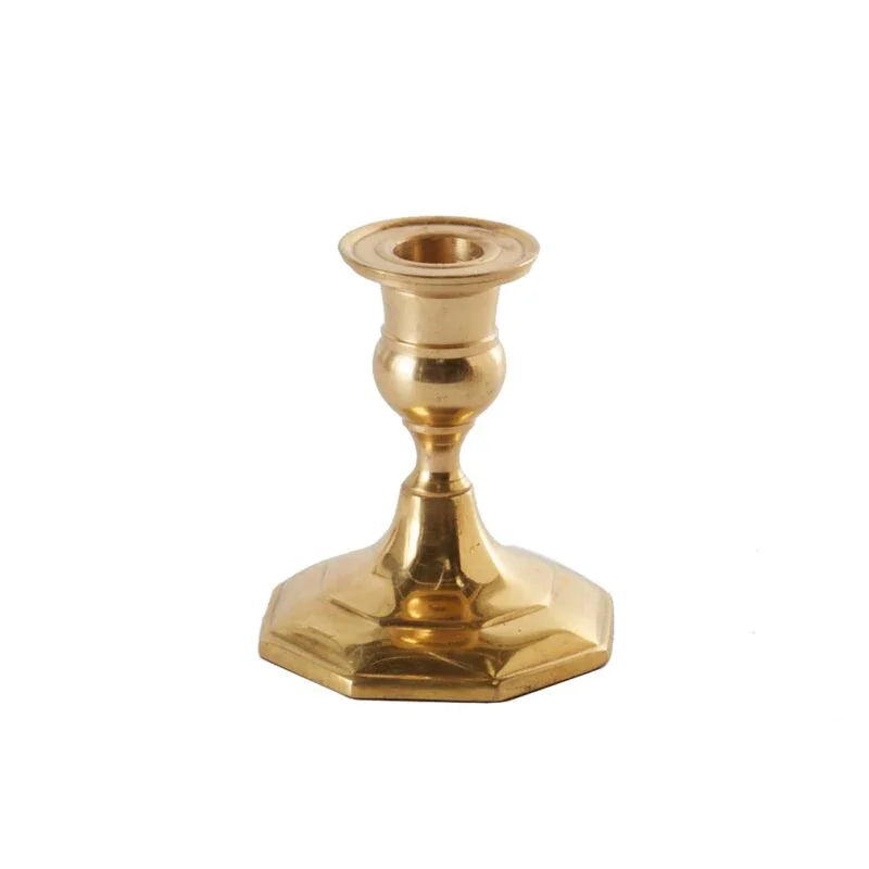 Antique Candlestick 3.25" x 3.5" - Marcel’s Culinary Experience