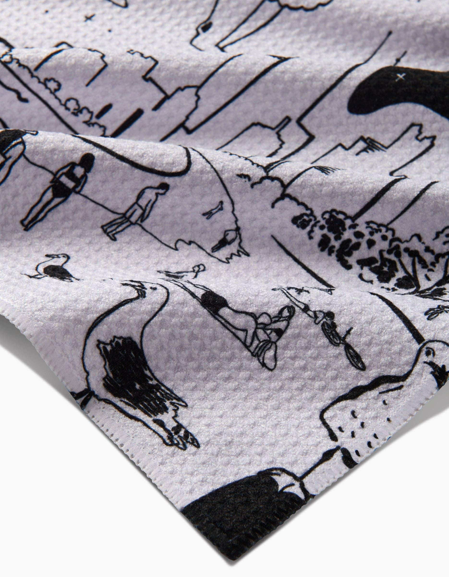 Geometry Chicago Tea Towel - Marcel’s Culinary Experience