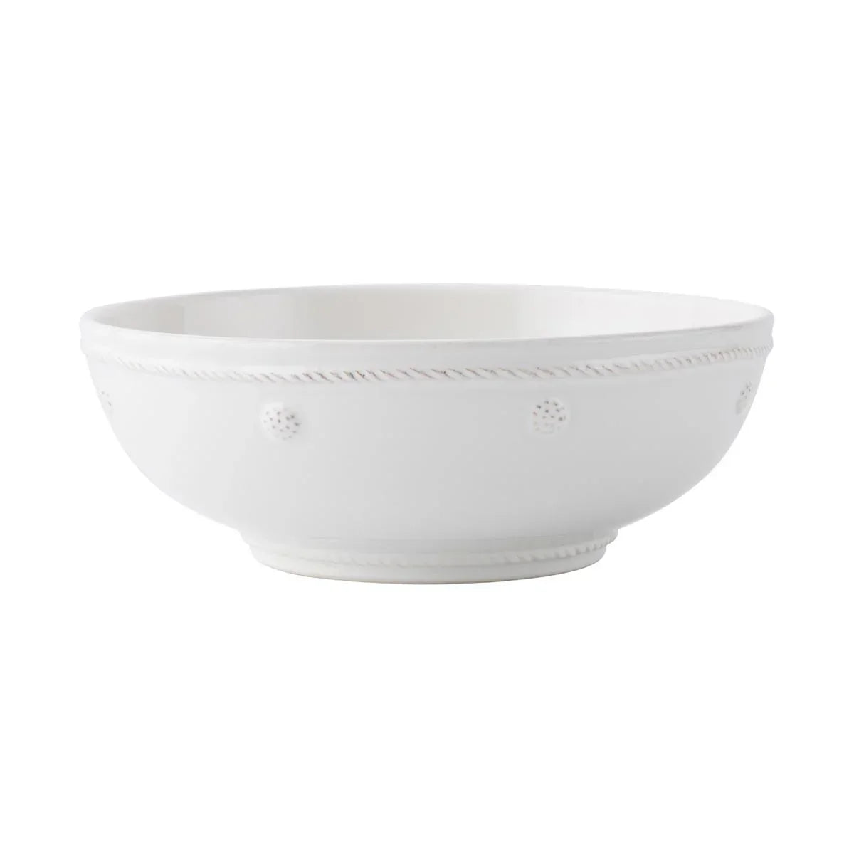 Juliska Berry & Thread 7.75" Coupe Pasta Bowl - Whitewash