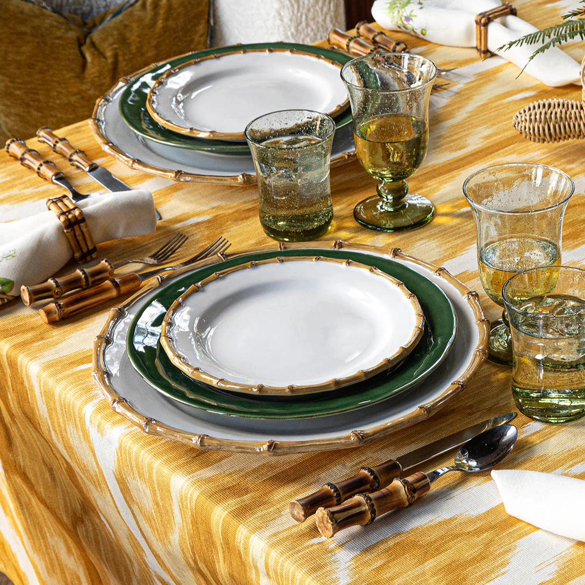 Juliska Bamboo Dessert/Salad Plate - Natural