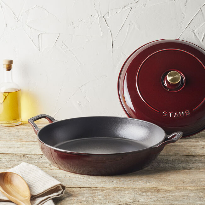 Staub Cast Iron Braiser - 3.5 Qt