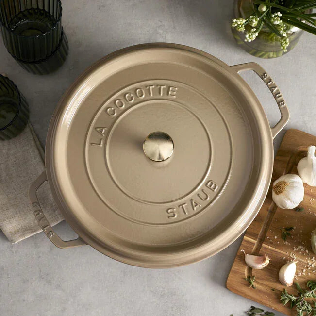 Staub Cast Iron Round Dutch Oven - 7 Qt