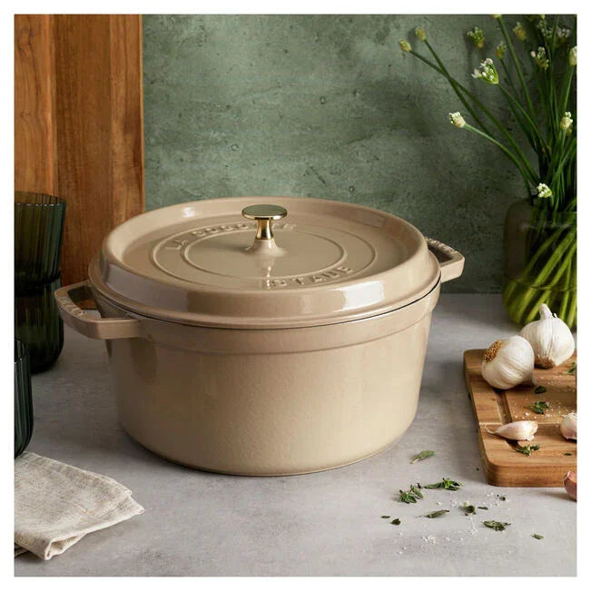 Staub Cast Iron Round Dutch Oven - 7 Qt