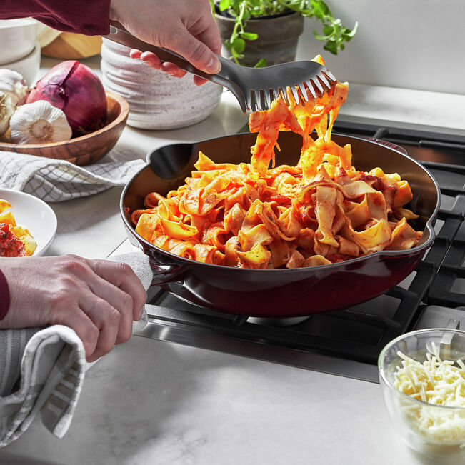 Staub Cast Iron Traditional Deep Skillet - 11 Inch