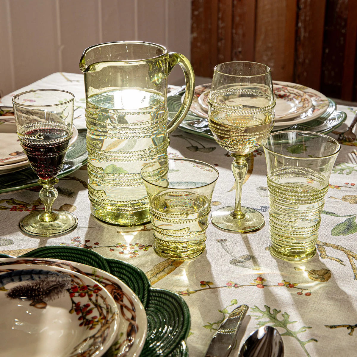 Juliska Ella Large Tumbler, Green