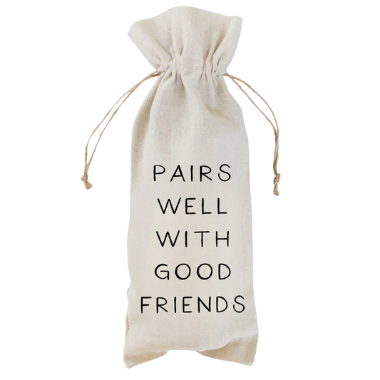 Porter Lane Home Pairs Well Wine Bag - Marcel’s Culinary Experience