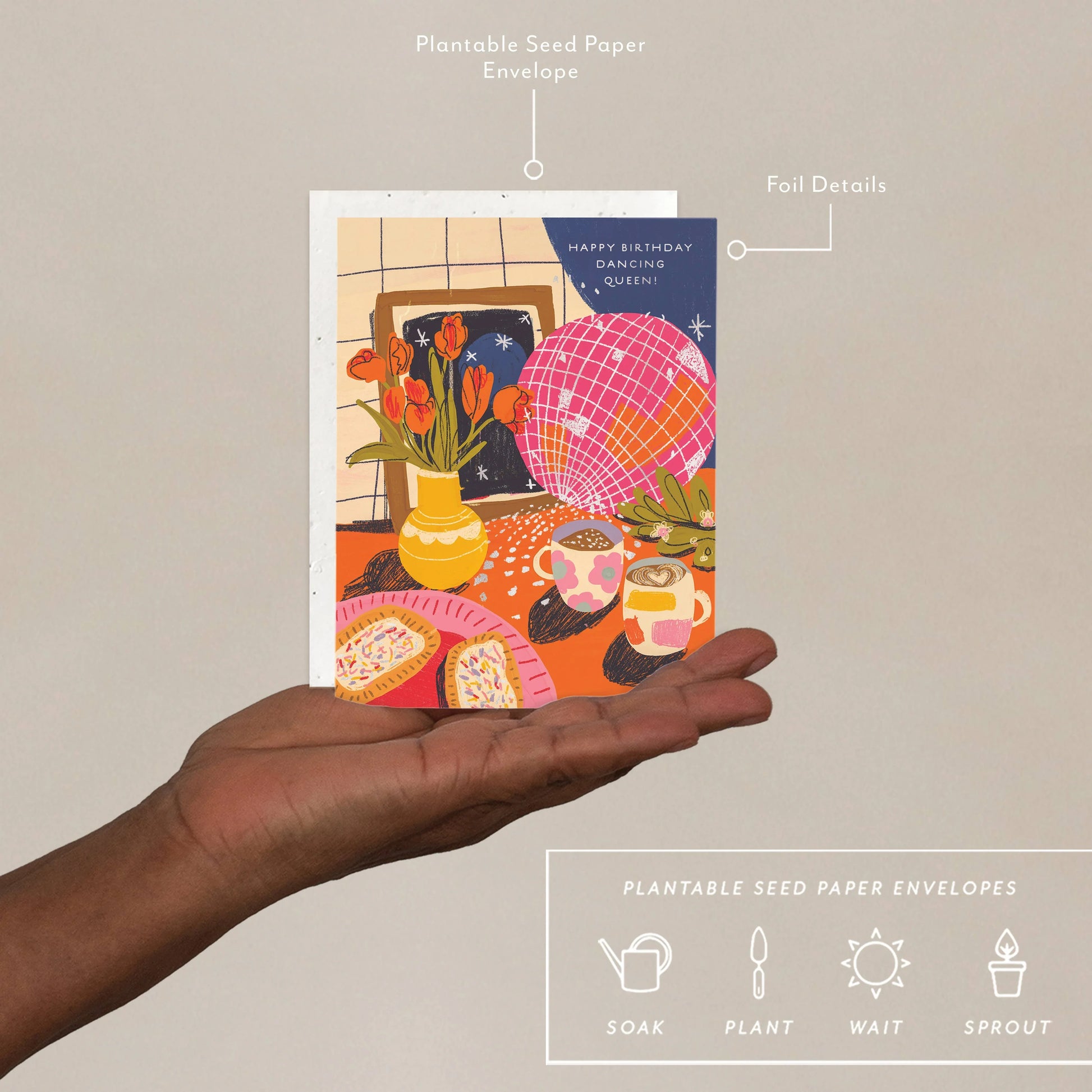 Disco Birthday - Birthday Card - Marcel’s Culinary Experience