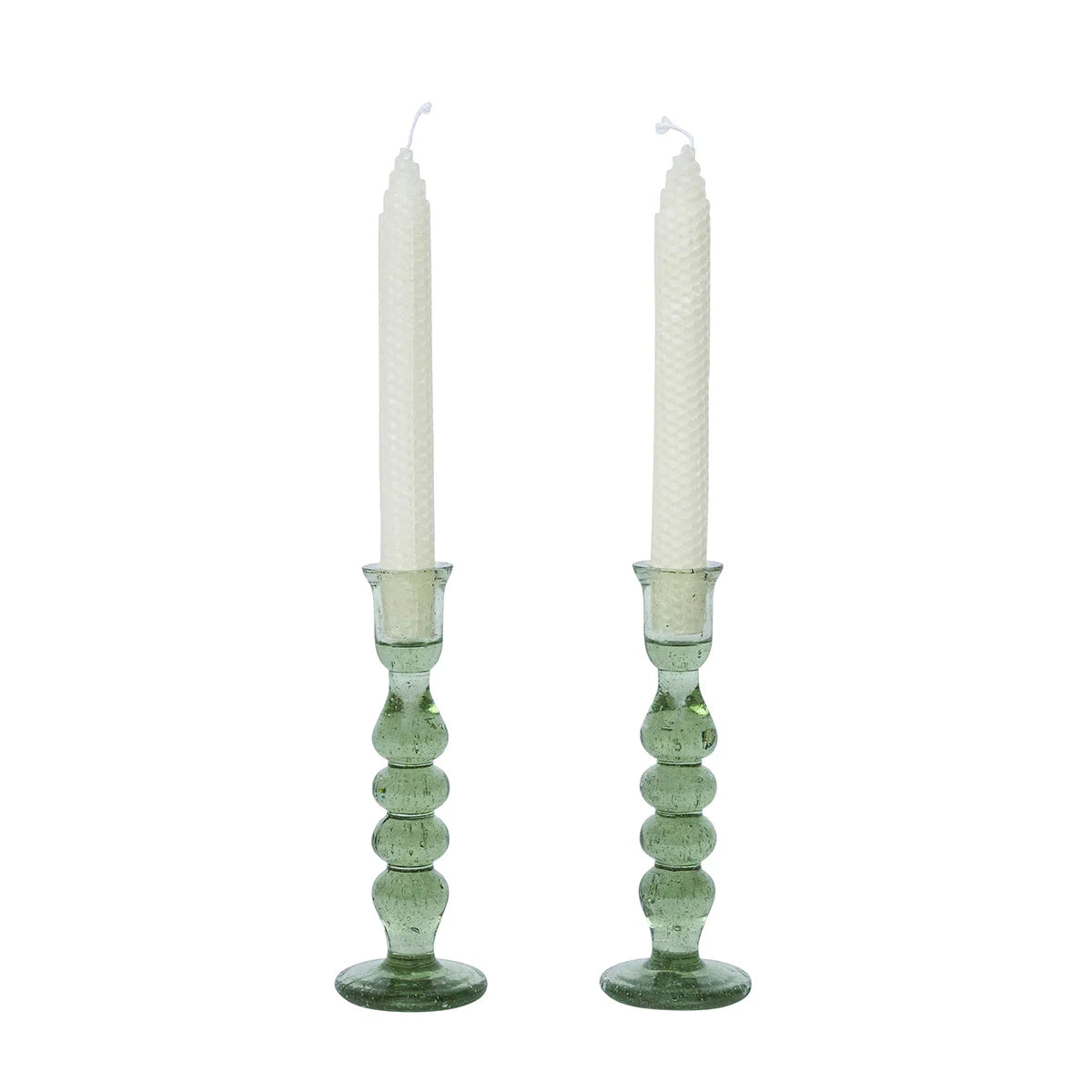 Juliska Provence 7' Candlestick Basil, set of 2