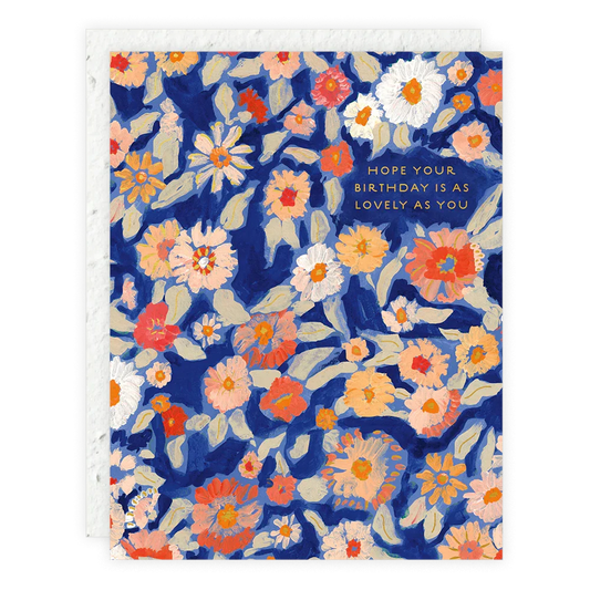 Wildflower Floral - Birthday Card - Marcel’s Culinary Experience