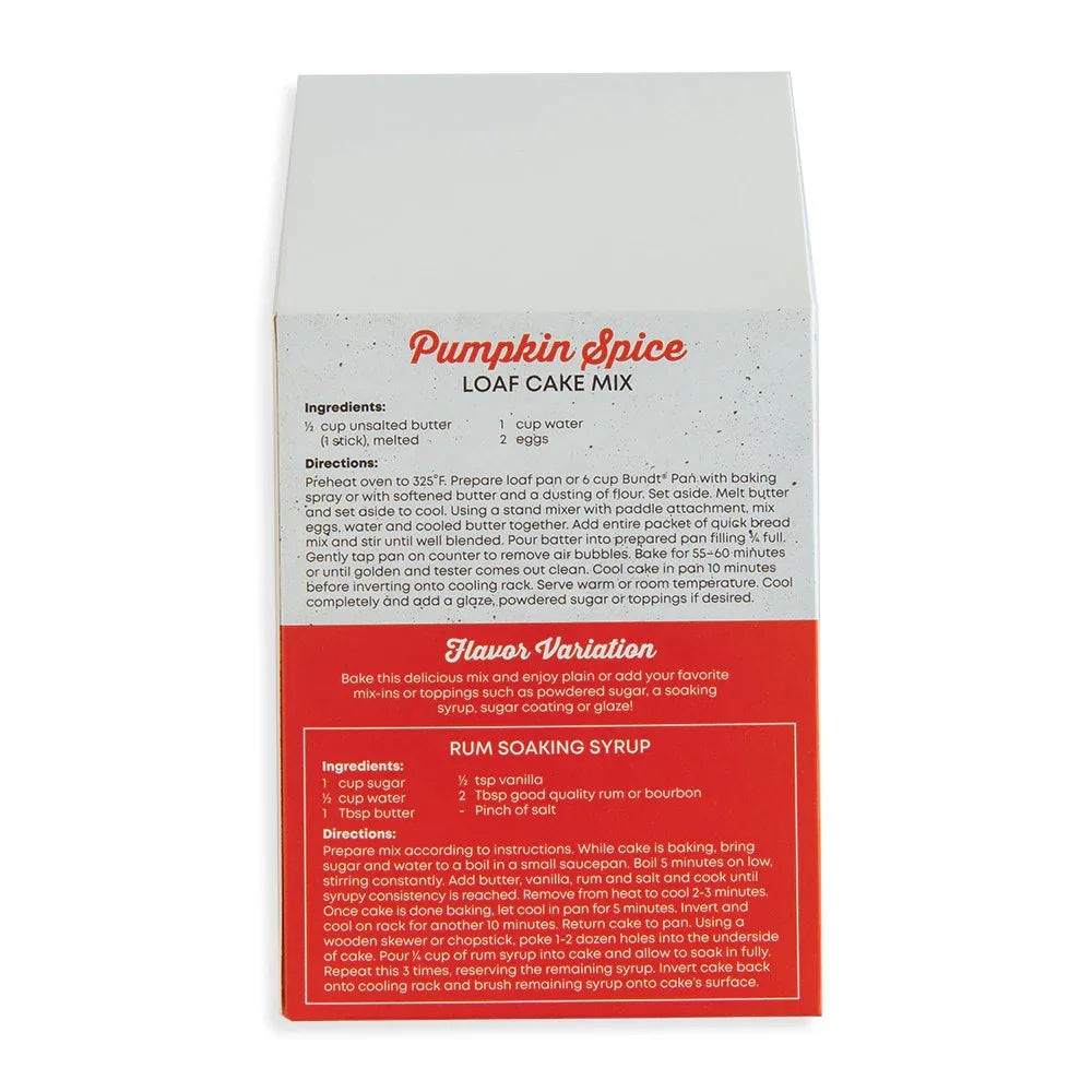 Nordic Ware Pumpkin Spice Loaf Cake Mix - Marcel’s Culinary Experience